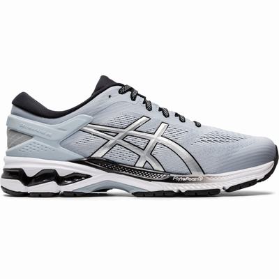 Asics Gel-Kayano 26 - Miesten Juoksukengät - Harmaat/Hopea